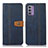 Coque Portefeuille Livre Cuir Etui Clapet M16L pour Nokia G42 5G Bleu