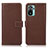 Coque Portefeuille Livre Cuir Etui Clapet M16L pour Xiaomi Poco M5S Marron