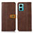 Coque Portefeuille Livre Cuir Etui Clapet M16L pour Xiaomi Redmi 10 5G Marron