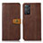 Coque Portefeuille Livre Cuir Etui Clapet M16L pour Xiaomi Redmi Note 11 Pro 5G Marron