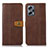 Coque Portefeuille Livre Cuir Etui Clapet M16L pour Xiaomi Redmi Note 11T Pro 5G Marron