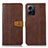 Coque Portefeuille Livre Cuir Etui Clapet M16L pour Xiaomi Redmi Note 12 4G Marron