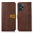 Coque Portefeuille Livre Cuir Etui Clapet M16L pour Xiaomi Redmi Note 12 Turbo 5G Marron