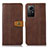 Coque Portefeuille Livre Cuir Etui Clapet M16L pour Xiaomi Redmi Note 12S Marron