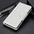 Coque Portefeuille Livre Cuir Etui Clapet M22L pour Samsung Galaxy S23 Ultra 5G Blanc