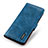 Coque Portefeuille Livre Cuir Etui Clapet ML13 pour Xiaomi Redmi K40 Pro+ Plus 5G Bleu