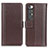 Coque Portefeuille Livre Cuir Etui Clapet ML14 pour Xiaomi Mi 10S 5G Marron