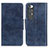 Coque Portefeuille Livre Cuir Etui Clapet ML2 pour Xiaomi Mi 10S 5G Bleu