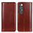 Coque Portefeuille Livre Cuir Etui Clapet ML5 pour Xiaomi Mi 10S 5G Marron