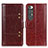 Coque Portefeuille Livre Cuir Etui Clapet ML6 pour Xiaomi Mi 10S 5G Marron