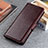 Coque Portefeuille Livre Cuir Etui Clapet ML7 pour Google Pixel 7a 5G Marron