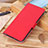 Coque Portefeuille Livre Cuir Etui Clapet ML8 pour Samsung Galaxy A73 5G Rouge