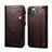 Coque Portefeuille Livre Cuir Etui Clapet MT1 pour Apple iPhone 14 Pro Marron