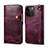 Coque Portefeuille Livre Cuir Etui Clapet MT1 pour Apple iPhone 16 Pro Max Violet