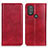 Coque Portefeuille Livre Cuir Etui Clapet N01P pour Motorola Moto G Play Gen 2 Rouge