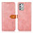 Coque Portefeuille Livre Cuir Etui Clapet N01P pour Motorola Moto G Stylus (2021) Rose