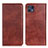 Coque Portefeuille Livre Cuir Etui Clapet N01P pour Motorola Moto G50 5G Marron