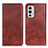 Coque Portefeuille Livre Cuir Etui Clapet N01P pour OnePlus 9RT 5G Marron