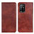 Coque Portefeuille Livre Cuir Etui Clapet N01P pour Oppo A94 5G Marron