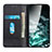 Coque Portefeuille Livre Cuir Etui Clapet N01P pour Samsung Galaxy A03 Petit