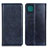 Coque Portefeuille Livre Cuir Etui Clapet N01P pour Samsung Galaxy A22 5G Bleu