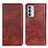 Coque Portefeuille Livre Cuir Etui Clapet N01P pour Samsung Galaxy F23 5G Marron