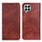 Coque Portefeuille Livre Cuir Etui Clapet N01P pour Samsung Galaxy M33 5G Marron