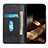 Coque Portefeuille Livre Cuir Etui Clapet N01P pour Samsung Galaxy S24 Plus 5G Petit