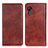 Coque Portefeuille Livre Cuir Etui Clapet N01P pour Samsung Galaxy XCover 5 SM-G525F Marron