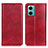 Coque Portefeuille Livre Cuir Etui Clapet N01P pour Xiaomi Redmi 11 Prime 5G Rouge