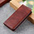 Coque Portefeuille Livre Cuir Etui Clapet N01P pour Xiaomi Redmi K60 Ultra 5G Marron