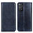 Coque Portefeuille Livre Cuir Etui Clapet N01P pour Xiaomi Redmi Note 11 Pro 4G Bleu