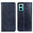 Coque Portefeuille Livre Cuir Etui Clapet N01P pour Xiaomi Redmi Note 11E 5G Bleu