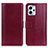 Coque Portefeuille Livre Cuir Etui Clapet N02P pour Motorola Moto G53 5G Rouge