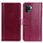 Coque Portefeuille Livre Cuir Etui Clapet N02P pour Oppo A94 4G Rouge