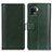 Coque Portefeuille Livre Cuir Etui Clapet N02P pour Oppo A94 4G Vert