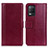 Coque Portefeuille Livre Cuir Etui Clapet N02P pour Realme 9 5G India Rouge