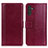 Coque Portefeuille Livre Cuir Etui Clapet N02P pour Samsung Galaxy A04s Rouge