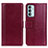 Coque Portefeuille Livre Cuir Etui Clapet N02P pour Samsung Galaxy F13 4G Rouge