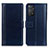 Coque Portefeuille Livre Cuir Etui Clapet N02P pour Xiaomi Redmi Note 11 Pro 4G Bleu