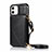 Coque Portefeuille Livre Cuir Etui Clapet N03 pour Apple iPhone 12 Mini Petit