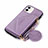 Coque Portefeuille Livre Cuir Etui Clapet N03 pour Apple iPhone 12 Petit