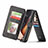 Coque Portefeuille Livre Cuir Etui Clapet N03 pour Samsung Galaxy Note 20 5G Petit