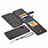 Coque Portefeuille Livre Cuir Etui Clapet N03 pour Samsung Galaxy Note 20 5G Petit