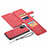 Coque Portefeuille Livre Cuir Etui Clapet N03 pour Samsung Galaxy Note 20 5G Rouge