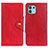 Coque Portefeuille Livre Cuir Etui Clapet N03P pour Motorola Moto Edge 20 Lite 5G Rouge