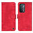 Coque Portefeuille Livre Cuir Etui Clapet N03P pour OnePlus Nord N200 5G Rouge