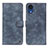 Coque Portefeuille Livre Cuir Etui Clapet N03P pour Samsung Galaxy A03 Core Bleu