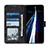 Coque Portefeuille Livre Cuir Etui Clapet N03P pour Samsung Galaxy S21 FE 5G Petit