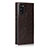 Coque Portefeuille Livre Cuir Etui Clapet N04 pour Samsung Galaxy Note 20 5G Marron